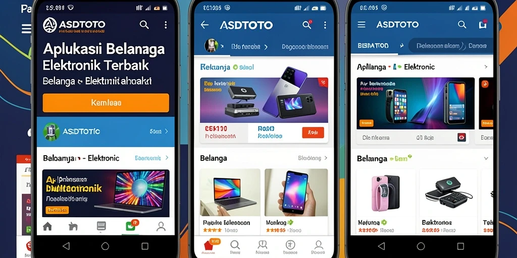 Tampilan antarmuka ASDTOTO yang modern dan mudah digunakan untuk belanja elektronik.